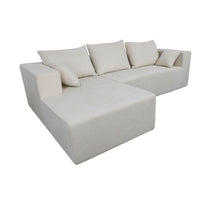 Load image into Gallery viewer, Modular Corner Sofa With Soft Fabric
