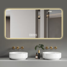 Load image into Gallery viewer, LED Bathroom Mirror With 3 Color Dimmable Backlight
