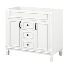 Load image into Gallery viewer, Bathroom Vanity Cabinet With 2 Soft Closing Doors And 2 Drawers

