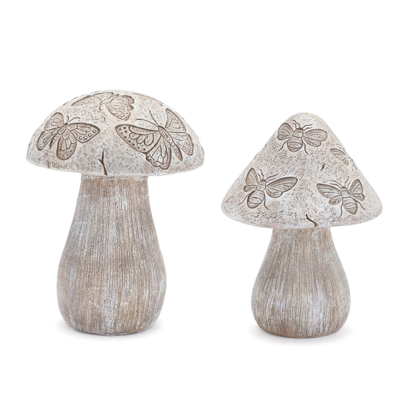 Poly Figurine Tabletop Sculpture (Set of 2) (593013) - Gray