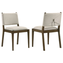 Load image into Gallery viewer, Crispin - Upholstered Dining Chair (Set of 2) - Brown
