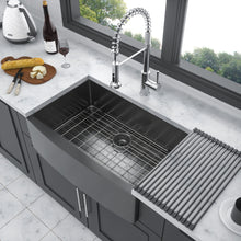 Load image into Gallery viewer, Farmhouse Kitchen Sink, Stainless Steel, Apron Front
