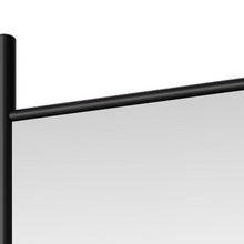 Load image into Gallery viewer, 63" Wood Leaning Ladder Framed Full Length Mirror - Black
