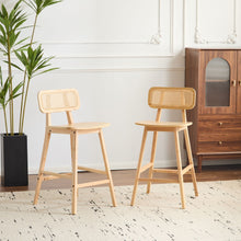 Load image into Gallery viewer, Bari - Indoor Wood Barstool (Set of 2)
