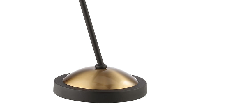 Table Lamp LED With Bell Shade - Black