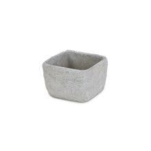 Load image into Gallery viewer, Crackle Square Pot Planter (487892) - Gray
