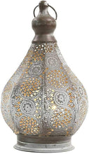 Load image into Gallery viewer, 12" Metal Novelty Bedside Lamp With Cone Shade - Gray
