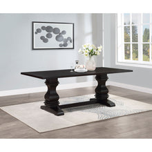 Load image into Gallery viewer, Villeneuve - Rectangular Double Pedestal Dining Table - Rustic
