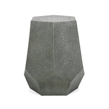 Load image into Gallery viewer, Iron Hexagonal Pedestal End Table - Silver
