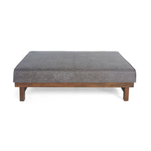 Load image into Gallery viewer, Temzyl - Mid Century Modern Microfiber Ottoman
