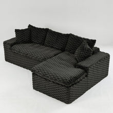 Load image into Gallery viewer, Modular Sofa, Convertible Twin Seat With Chaise Lounge

