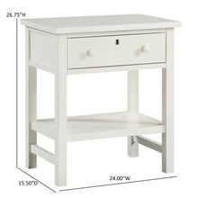 Load image into Gallery viewer, Finley - 1 Drawer Storage Nightstand
