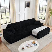 Load image into Gallery viewer, Modern Minimalist L Shape Modular Sectional Sofa, Couch
