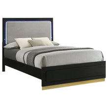 Load image into Gallery viewer, Sophia - Panel Bed With LED Headboard
