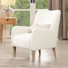 Load image into Gallery viewer, Nimbus - Curved Accent Chair - Ivory White

