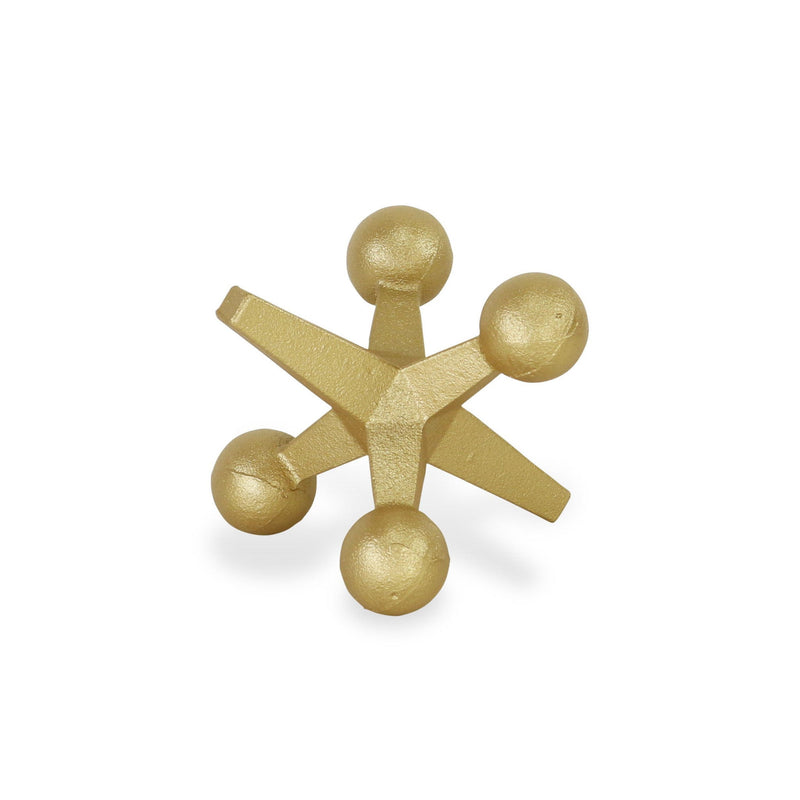 Game Hand Painted Game Tabletop Sculpture - Gold