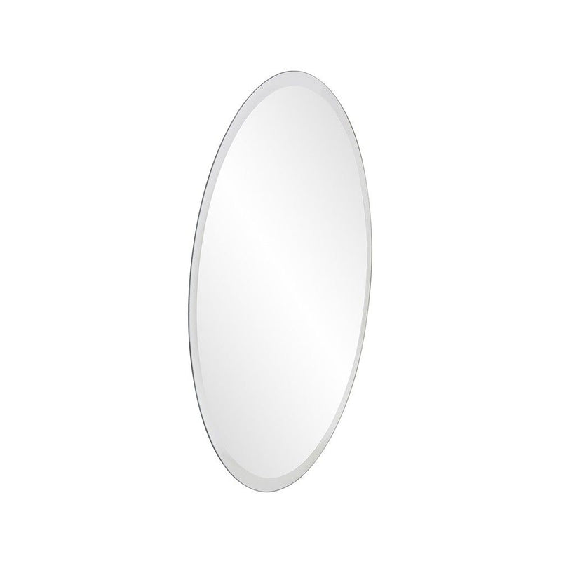12" Round Unframed Accent Mirror - Clear