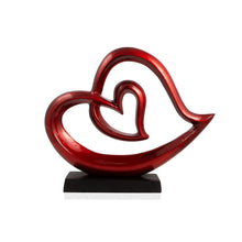 Load image into Gallery viewer, Tabletop Sculpture - Red / Black
