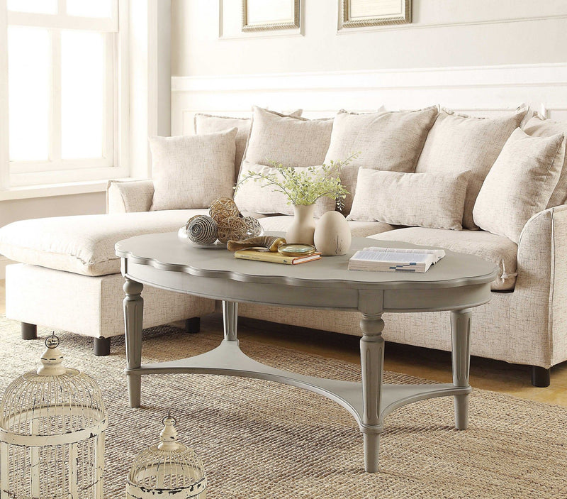 Coffee Table - Antique White