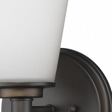 Load image into Gallery viewer, Wall Light With Frosted Glass Shade - Bronze
