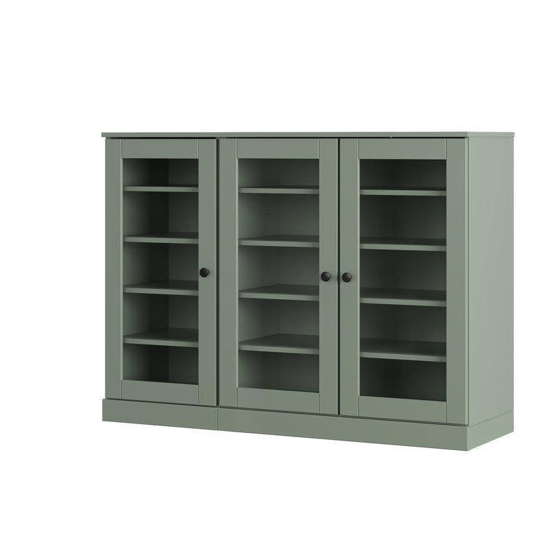 Solid Woodshoe Storage Cabinet (756025) - Sage