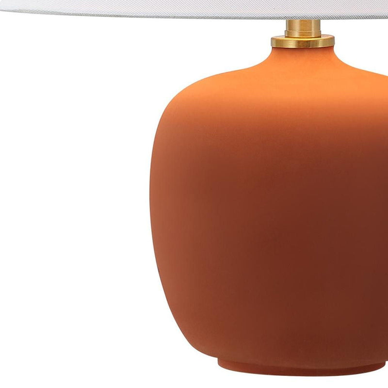 Novelty Table Lamps With Empire Shades (Set of 2) - Red