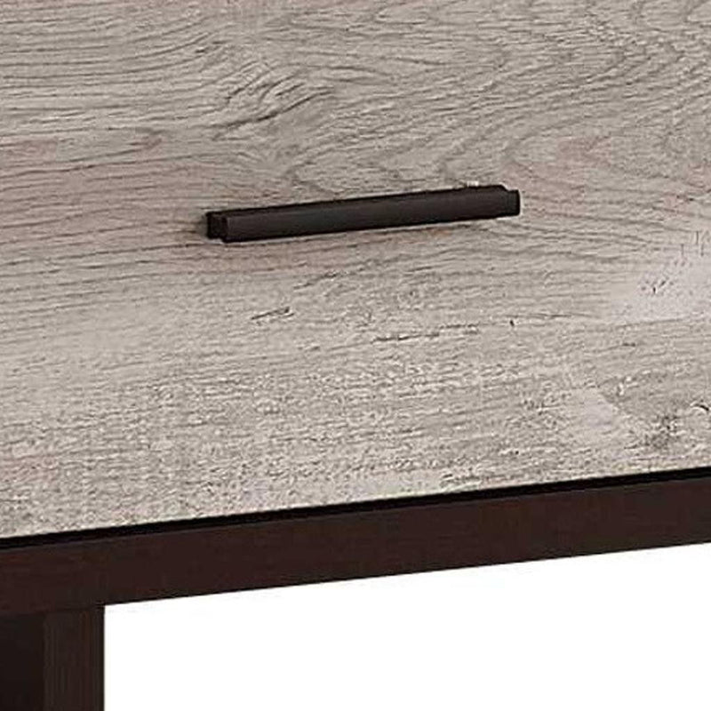 Cabinet Enclosed Storage, TV Stand - Brown