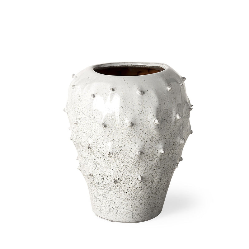 Abstract Cylinder Table Vase (397524) - White