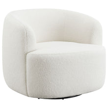 Load image into Gallery viewer, Denae - Upholstered Swivel Chair - Ivory
