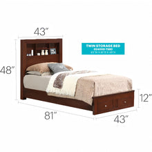 Load image into Gallery viewer, Stylish Storage Bed For Modern Spaces
