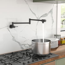Load image into Gallery viewer, Modern Design Pot Filler Faucet Wall Mount Kitchen Sink, Folding Stretchable
