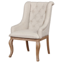 Load image into Gallery viewer, Fremont - Upholstered Dining With Button Tufted (Set of 2) - Brown
