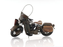 Load image into Gallery viewer, c1942 WLA Harley Davidson Sculpture - Dark Green
