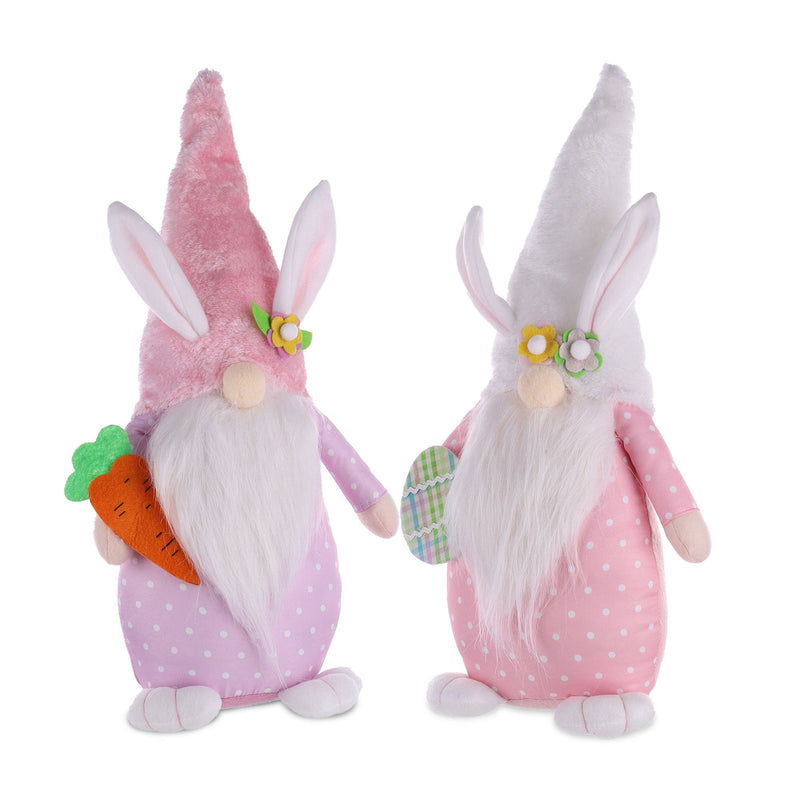 Fabric Tabletop Sculpture (Set of 2) - Pink