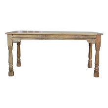 Load image into Gallery viewer, Solid Wood Self-Storing Leaf Extendable Dining Table - Brown
