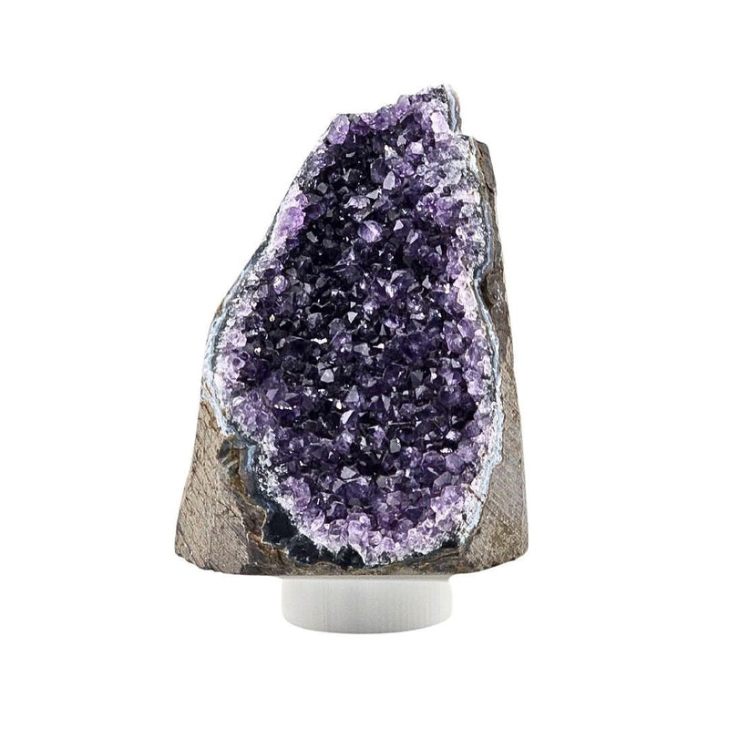 5'' Glass Crystal - Purple