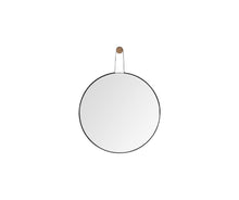 Load image into Gallery viewer, 26" Wood Mirror - Black
