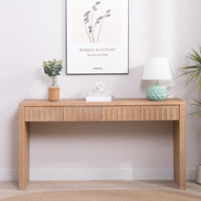 Load image into Gallery viewer, Modern Console Table With 4 Drawers, Entryway Table
