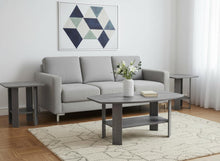 Load image into Gallery viewer, 36" Coffee Table With Shelf (Set of 3) - Gray
