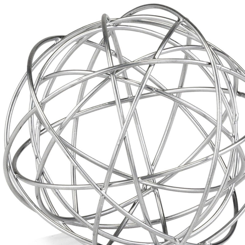 Large Wire Sphere - Silver