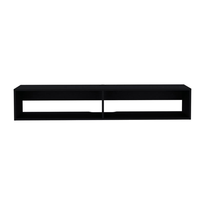 59" Floating Mount TV Stand - Black