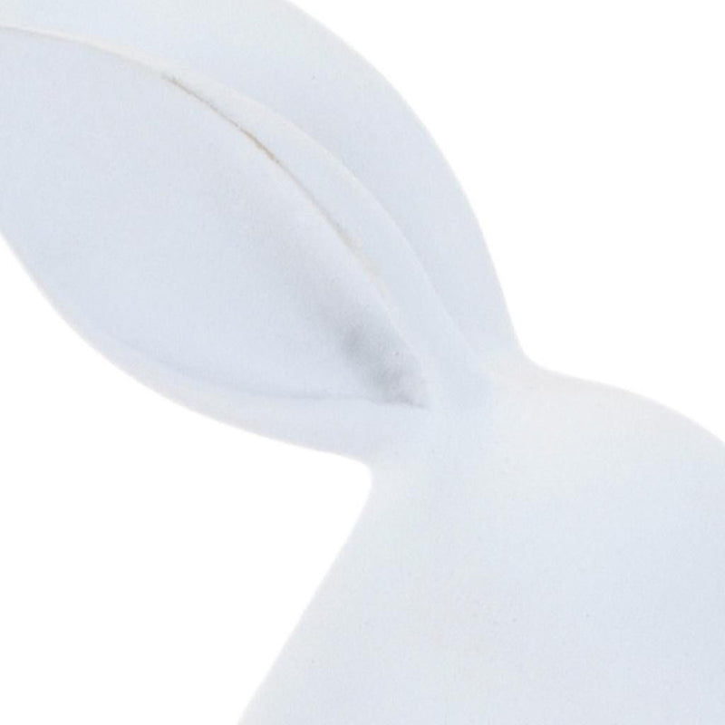 Poly Rabbit Figurines (Set of 2) - White