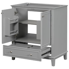 Load image into Gallery viewer, Modern Bathroom Vanity Base Only With Doors And Drawer
