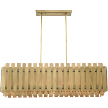 Load image into Gallery viewer, 19'' Five-Light Dimmable Chandelier With Shades - Brass
