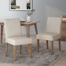 Load image into Gallery viewer, Contemporary Dining Chair With Upholstered Seating And Tapered Legs
