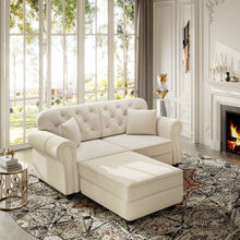 Load image into Gallery viewer, Upholstered Sofa Set With Nailhead Trim And Rolled Armrests, Includes Pillows
