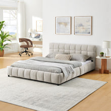 Load image into Gallery viewer, Modern Platform Bed Frame With Thick Fabric
