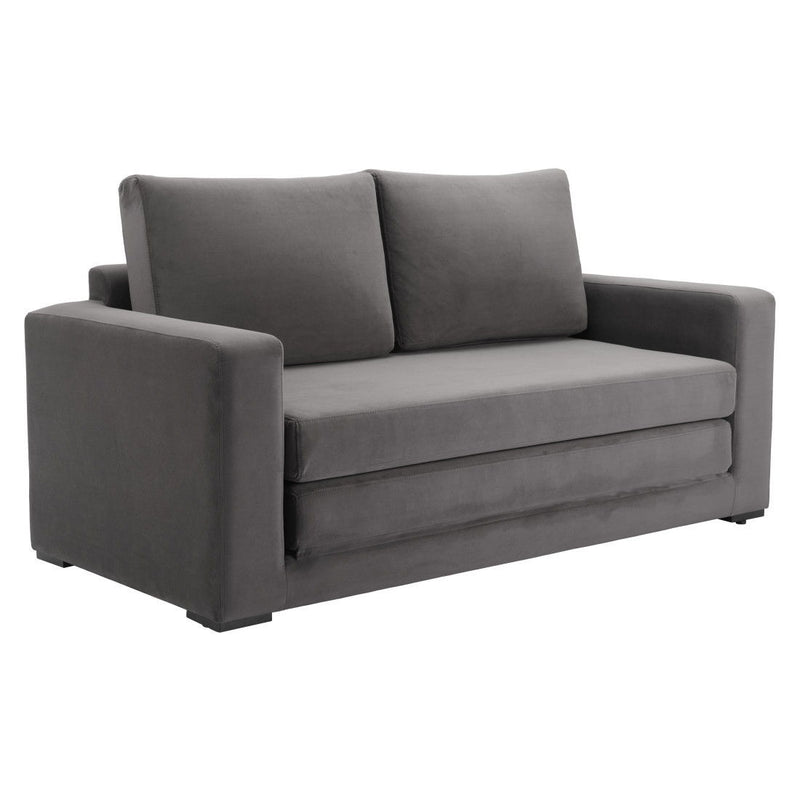 63" Upholstered Sofa - Gray