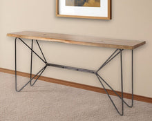 Load image into Gallery viewer, 16" Solid Wood Console Table - Brown

