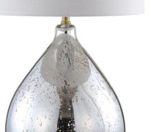 Load image into Gallery viewer, Novelty Table Lamp With Globe Shade - Silver
